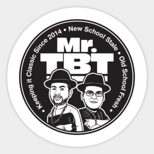 Mr. TBT New Logo Sticker